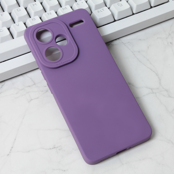 Maska za Xiaomi Redmi Note 13 Pro Plus (EU) Silikon Pro Camera ljubičasta - 212708