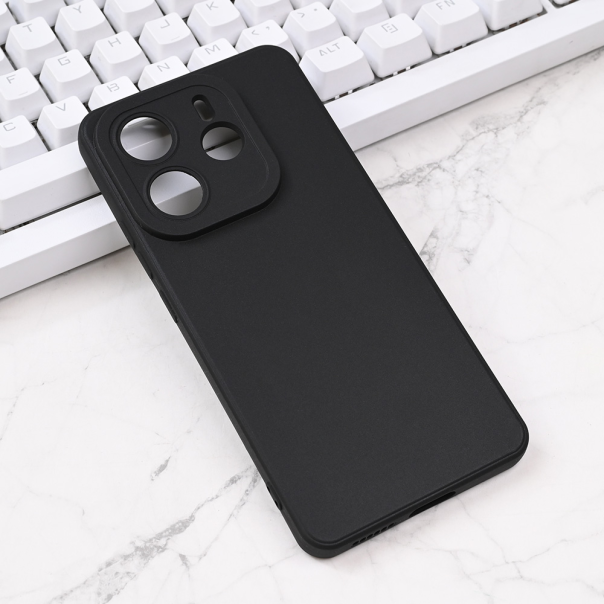 Torbica Silikon Pro Camera za Xiaomi Redmi Note 14 5G crna - 220402