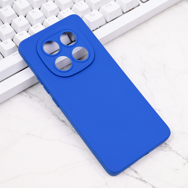 Maska za Xiaomi Redmi Note 14 Pro 5G Silikon Pro Camera plava - 218035