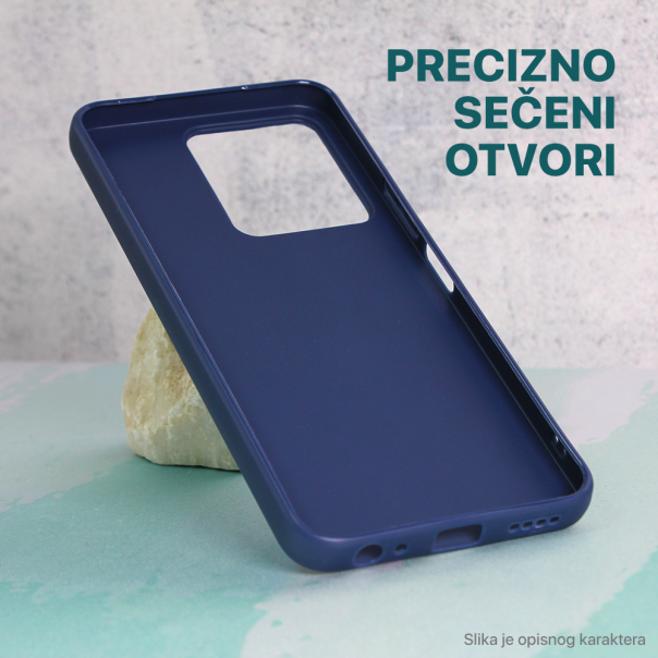 Torbica silikonska Arctic za Vivo Y22s/Y35 tamno plava - 204704