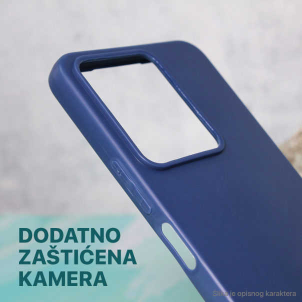 Torbica silikonska Arctic za Vivo Y22s/Y35 tamno plava - 204704