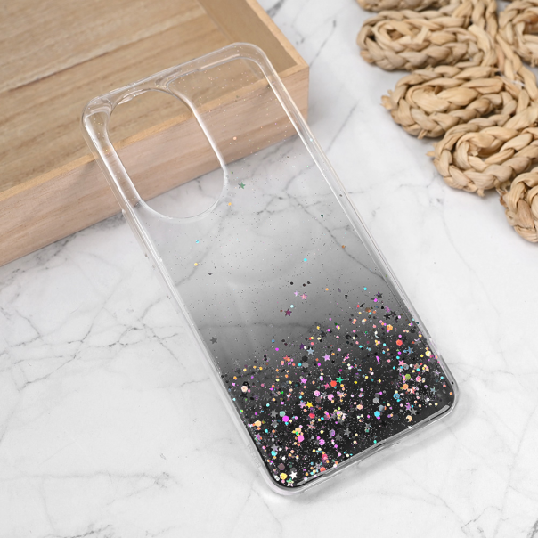 Torbica Silikonska Glitter za Honor 200 crna - 219534
