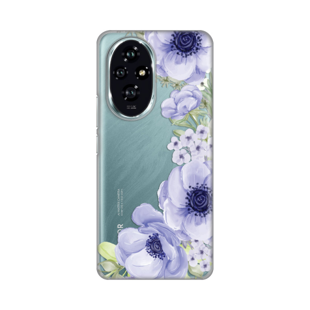 Maska za Honor 200 Blue Roses Silikonska Print Skin - 8020353