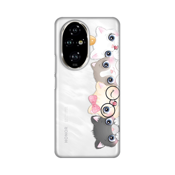 Torbica Silikonska Print Skin za Honor 200 Pro Cats - 8020365