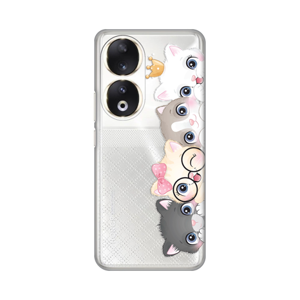 Torbica Silikonska Print Skin za Honor 90 Cats - 8019769