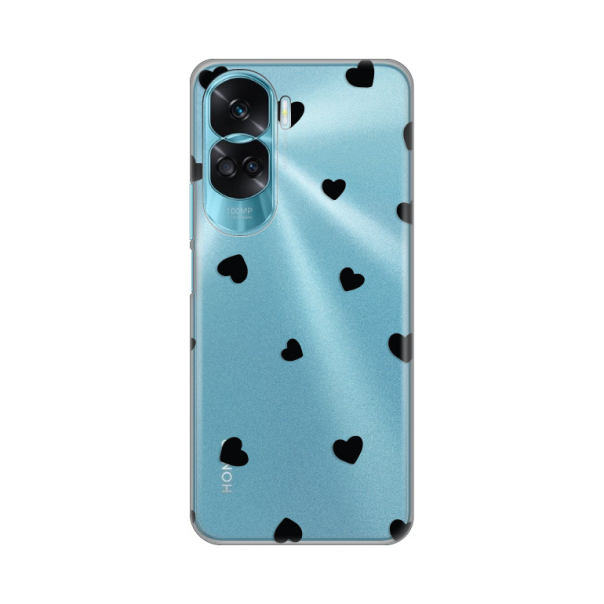 Torbica Silikonska Print Skin za Honor 90 Lite Hearts - 8019760