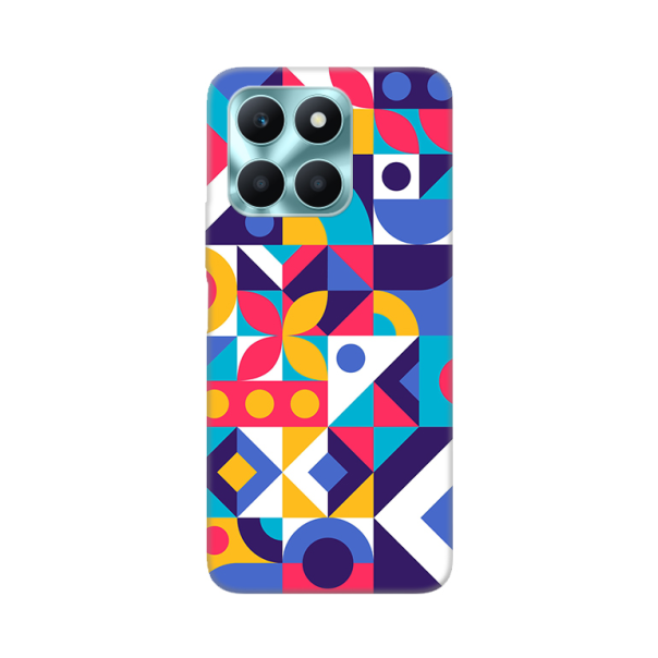 Maska za Honor X6a Colorful Mosaic Silikonska Print Skin - 8019816