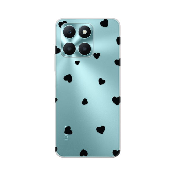Maska za Honor X6a Hearts Silikonska Print Skin - 8019817