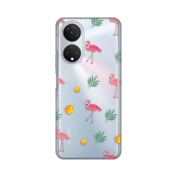 Torbica Silikonska Print Skin za Honor X7 Flamingos - 8018690