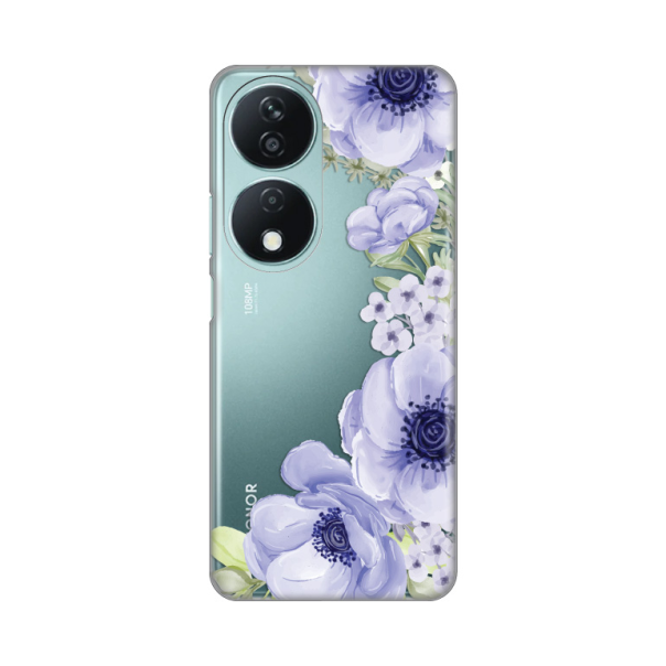 Maska za Honor X7b Blue Roses Silikonska Print Skin - 8020096