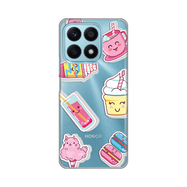 Torbica Silikonska Print Skin za Honor X8a Ice cream - 8019615