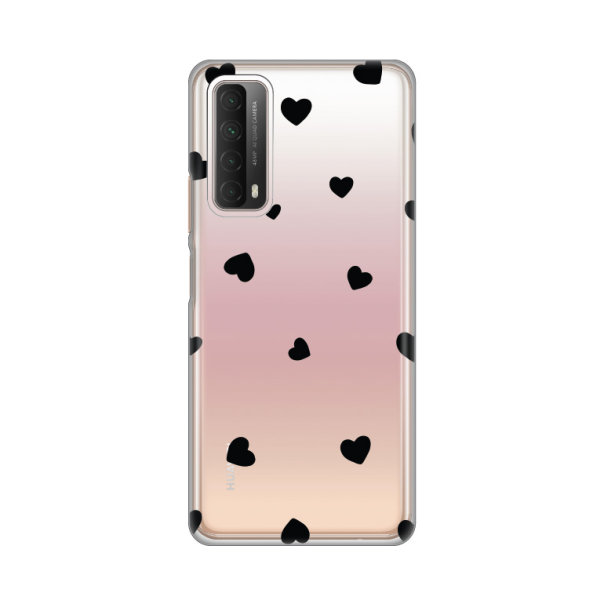 Torbica Silikonska Print Skin za Huawei P smart 2021 Hearts - 8017541