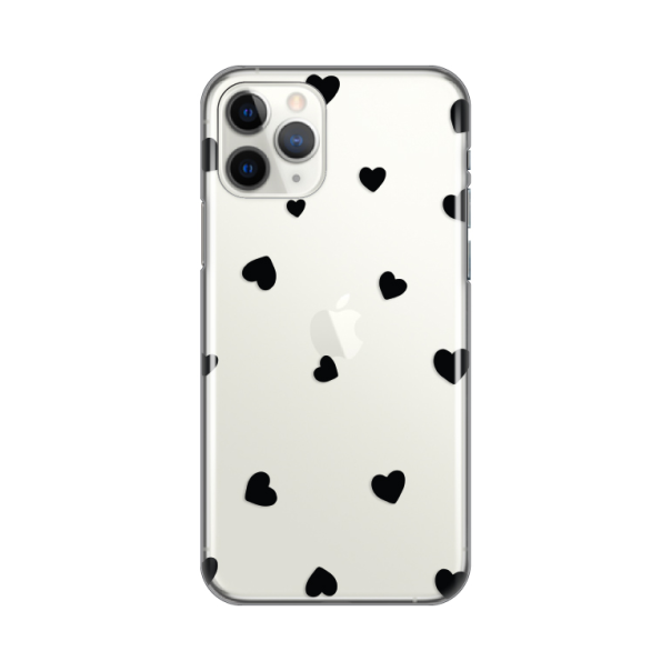 Maska za iPhone 11 Pro 5.8 Hearts Silikonska Print Skin - 8017726