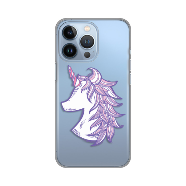 Torbica Silikonska Print Skin za iPhone 13 Pro 6.1 Purple Unicorn - 8018162