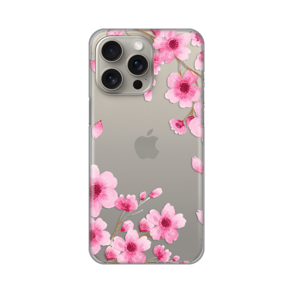 Maska za iPhone 15 Pro Max 6.7 Rose flowers Silikonska Print Skin - 8019882