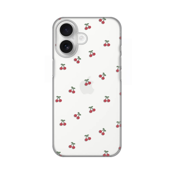 Maska za iPhone 16 6.1 Little Cherry Silikonska Print Skin - 8020733