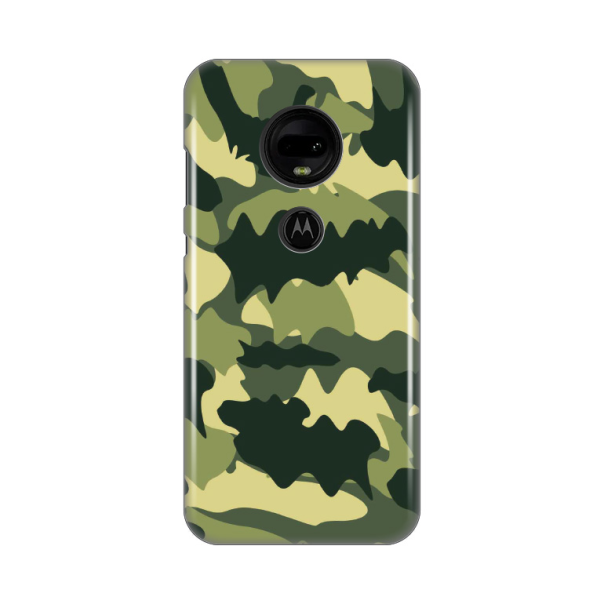 Torbica Silikonska Print Skin za Motorola Moto E7 Army - 8018176