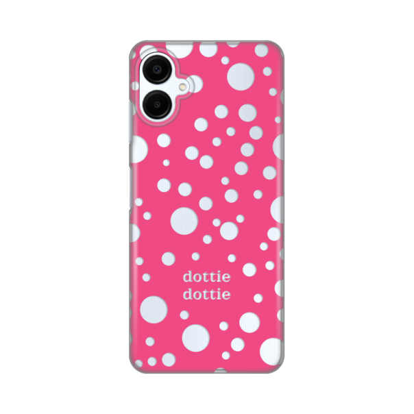 Maska za Samsung Galaxy A06 Dottie Dottie Silikonska Print Skin Pink - 8020455
