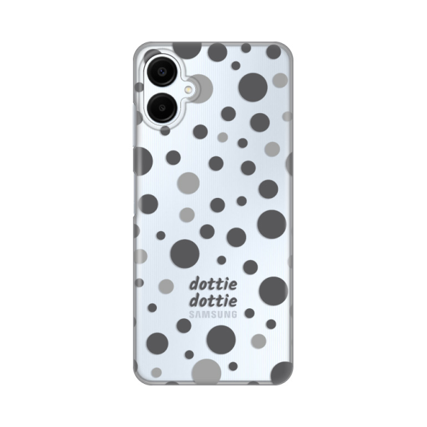 Maska za Samsung Galaxy A06 Dottie Dottie Gray Silikonska Print Skin - 8020456