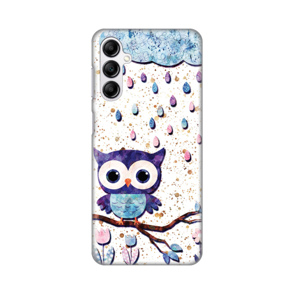 Maska za Samsung Galaxy A14 4G Owl Silikonska Print Skin - 8019476