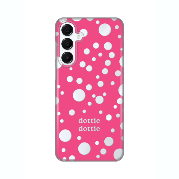 Maska za Samsung Galaxy A16 Dottie Dottie Silikonska Print Skin Pink - 8020467