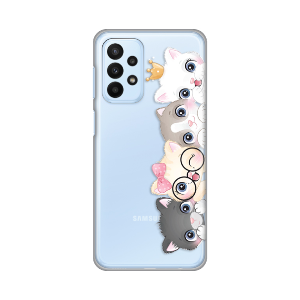 Maska za Samsung Galaxy A23 4G/5G Cats Silikonska Print Skin - 8018661