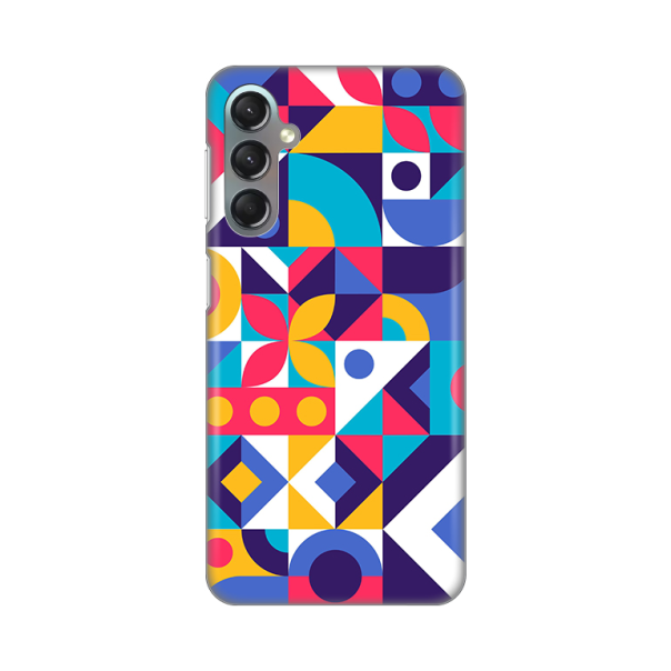 Torbica Silikonska Print Skin za Samsung A245F Galaxy A24 4G Colorful Mosaic - 8019758