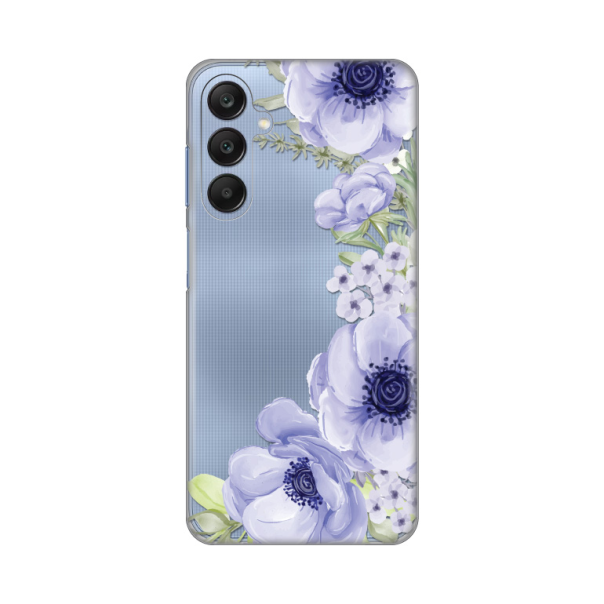 Maska za Samsung Galaxy A25 5G Blue Roses Silikonska Print Skin - 8019968