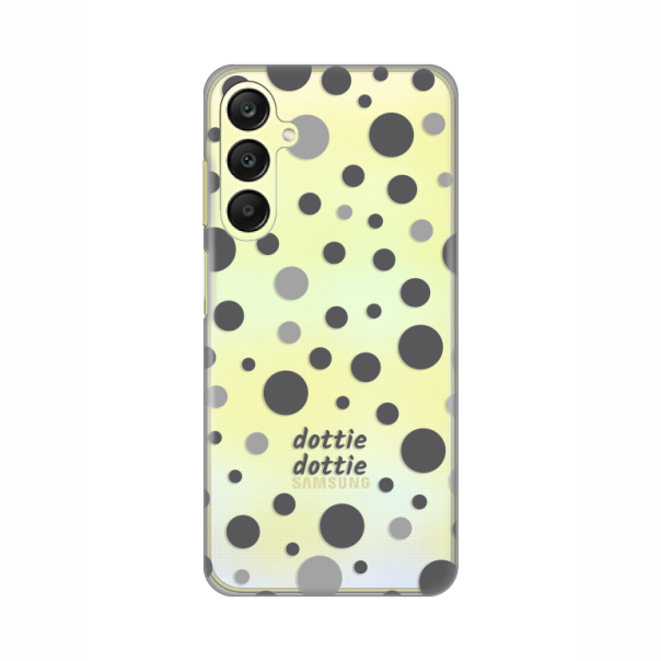 Maska za Samsung Galaxy A25 5G Dottie Dottie Gray Silikonska Print Skin - 8020220