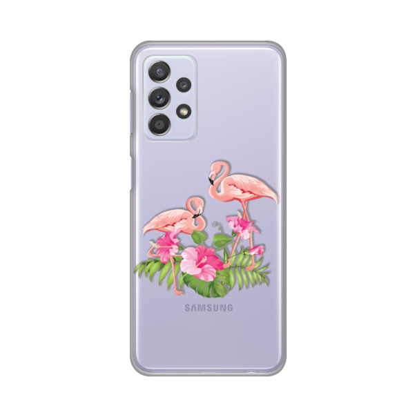 Maska za Samsung Galaxy A33 5G Flamingo Silikonska Print Skin - 8018411