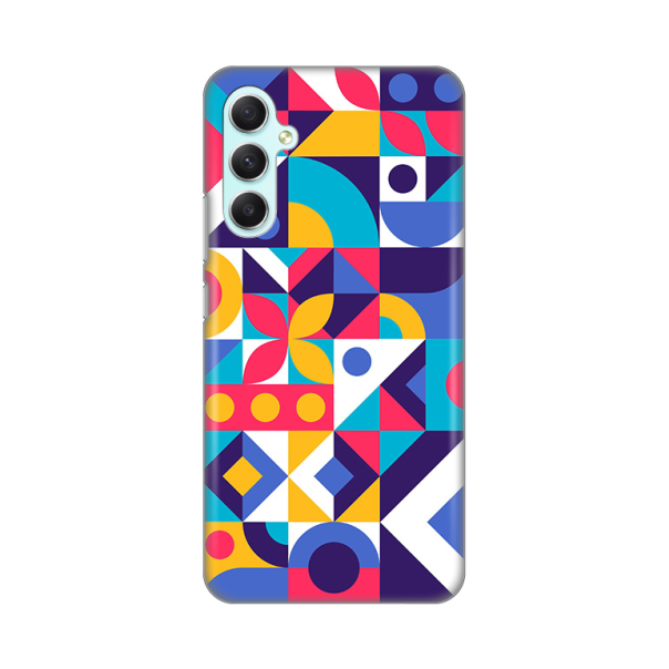Torbica Silikonska Print Skin za Samsung A346B Galaxy A34 5G Colorful Mosaic - 8019696