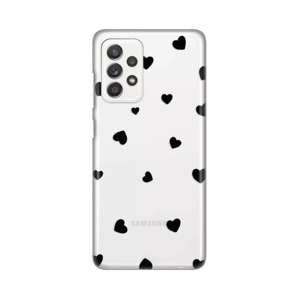 Maska za Samsung Galaxy A52 4G/A52 5G/A52s 5G Hearts Silikonska Print Skin - 8017799