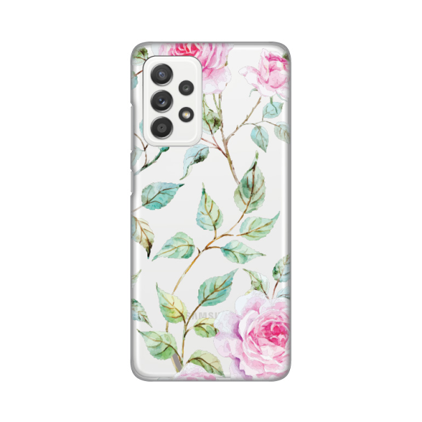 Maska za Samsung Galaxy A52 4G/A52 5G/A52s 5G Roses Pattern Silikonska Print Skin - 8017878