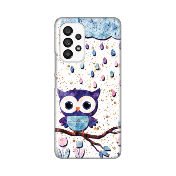 Maska za Samsung Galaxy A53 5G Owl Silikonska Print Skin - 8018572