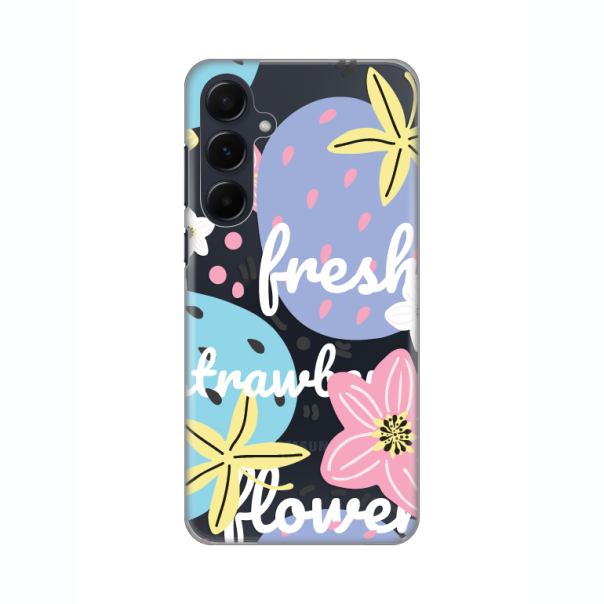 Maska za Samsung Galaxy A55 Fresh Pastel Silikonska Print Skin - 8020232