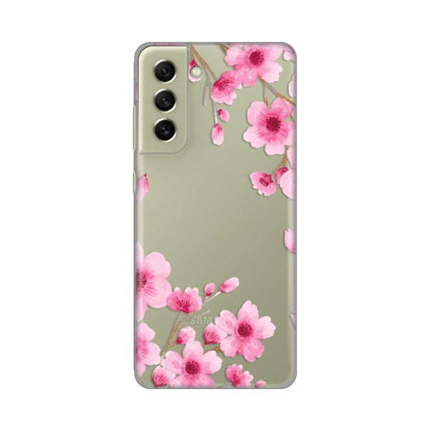 Torbica Silikonska Print Skin za Samsung G990 Galaxy S21 FE Rose Flowers - 8019004