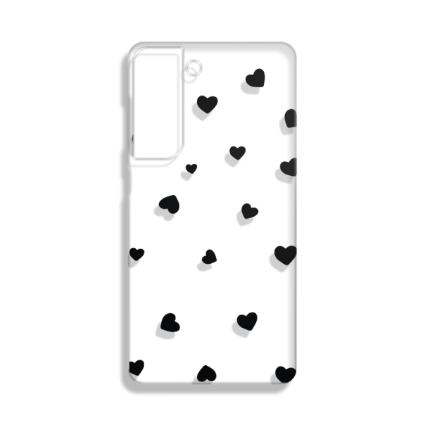 Maska za Samsung Galaxy S22 5G Hearts Silikonska Print Skin - 8018316