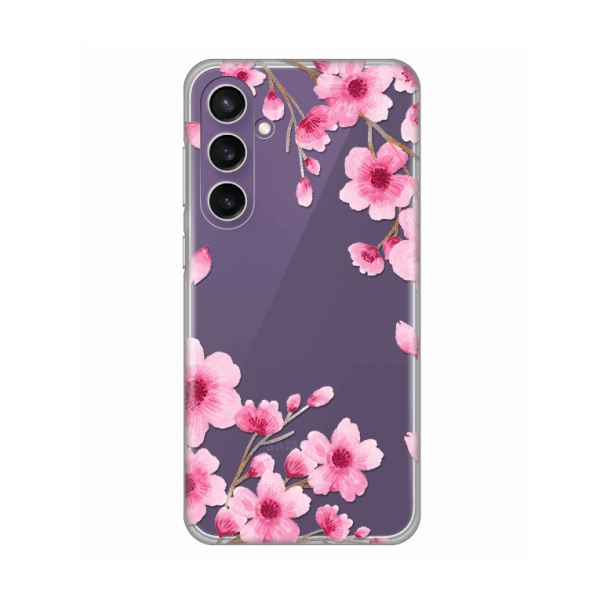 Maska za Samsung Galaxy S23 FE Rose Flowers Silikonska Print Skin - 8019978