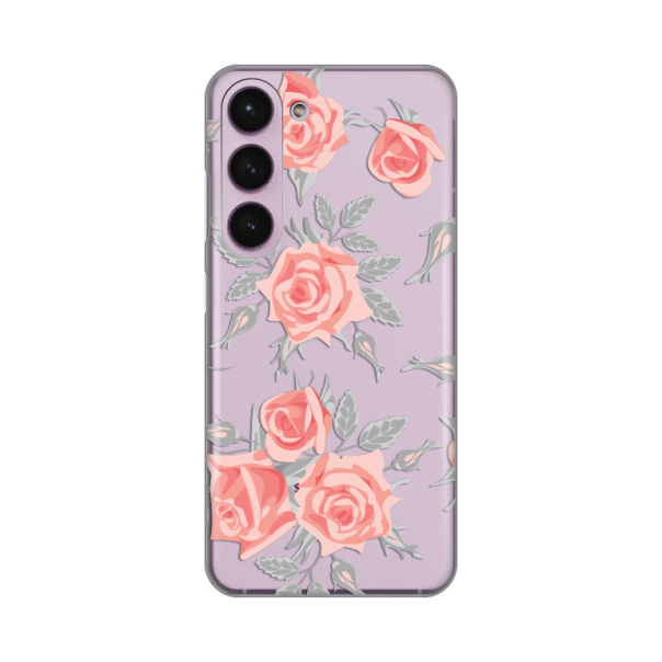 Maska za Samsung Galaxy S23 Plus Elegant Roses Silikonska Print Skin - 8019368