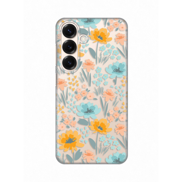 Maska za Samsung Galaxy S25 Lovely Flowers Silikonska Print Skin - 8020599