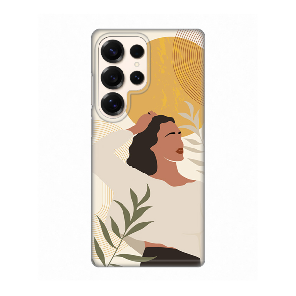 Maska za Samsung Galaxy S25 Ultra Boho Girl Silikonska Print Skin - 8020737