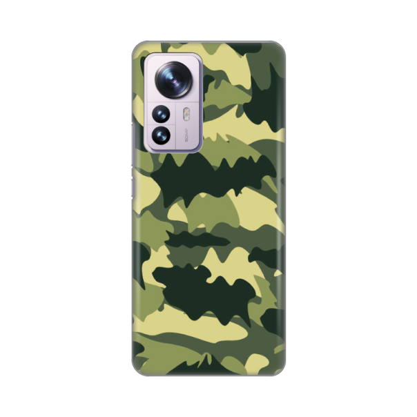 Maska za Xiaomi 12 Pro Army Silikonska Print Skin - 8018404