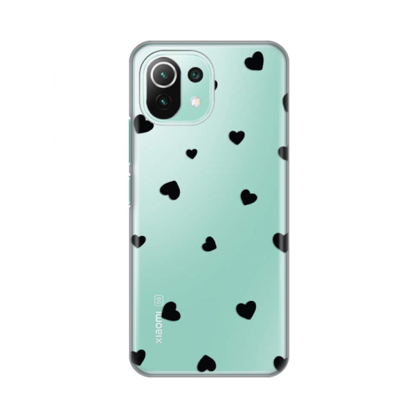 Maska za Xiaomi Mi 11 lite Hearts Silikonska Print Skin - 8017962
