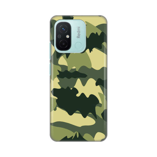 Maska za Xiaomi Redmi 12C Army Silikonska Print Skin - 8019501