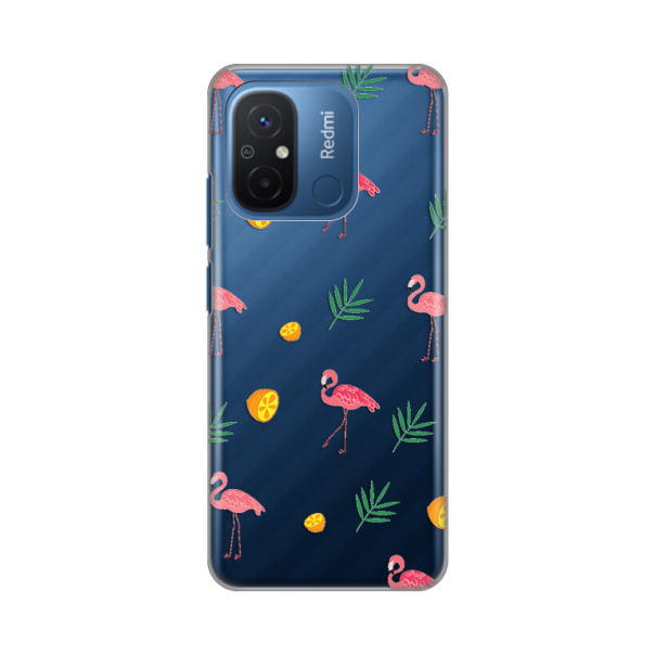Maska za Xiaomi Redmi 12C Flamingo Silikonska Print Skin - 8019638