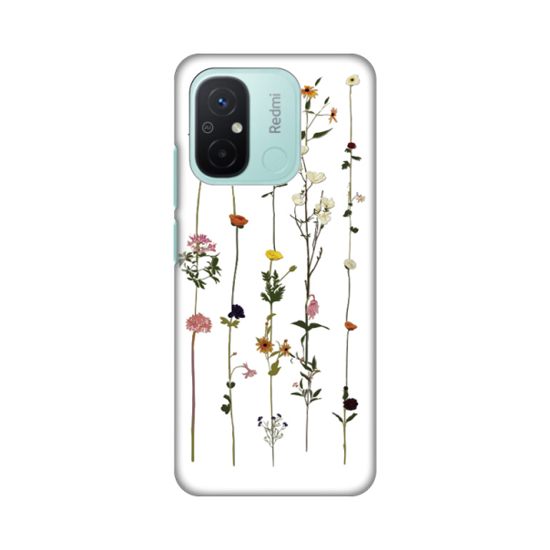 Maska za Xiaomi Redmi 12C Flower Silikonska Print Skin - 8019498