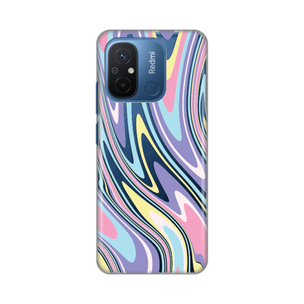 Torbica Silikonska Print Skin za Xiaomi Redmi 12C Liquid Dream - 8019705