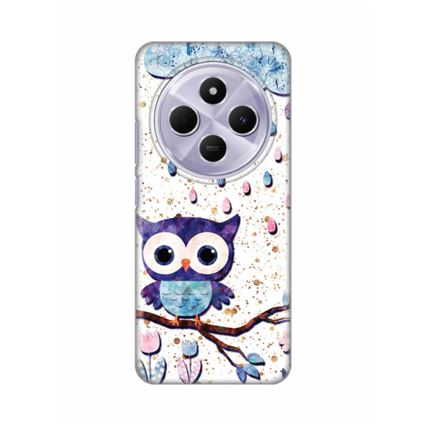 Torbica Silikonska Print Skin za Xiaomi Redmi 14C/Redmi A4 Owl - 8020502