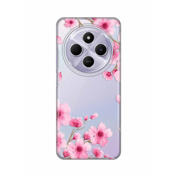 Torbica Silikonska Print Skin za Xiaomi Redmi 14C/Redmi A4 Rose Flowers - 8020501