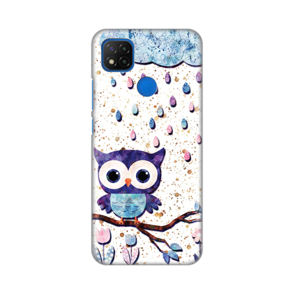Torbica Silikonska Print Skin za Xiaomi Redmi 9C/10A Owl - 8019780